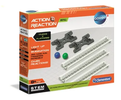Produktbild von Clementoni Action & Reaction - Schienen und Rampen