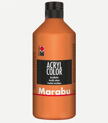 Produktbild von Marabu Acrylfarbe Acryl Color, 500 ml, orange 013
