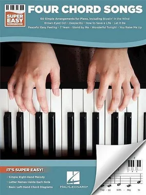 Obrázok produktu pre Four Chord Songs - Super Easy Songbook