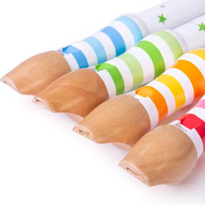 Produktbild von Bigjigs Toys Holzflöte 1 Stück