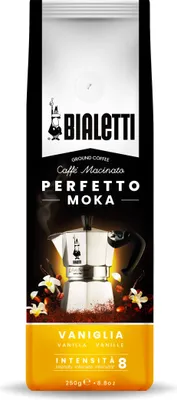 Produktbild von Bialetti Perfetto Moka Vaniglia, Kaffee gemahlen, Röstkaffee, Intensität 8, 250 g, 96080325