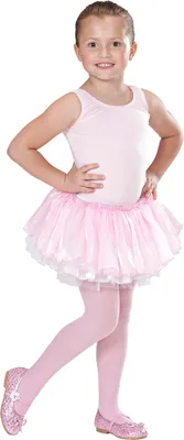 Produktbild von Ballettröcken aus Satin+Tüll rosa/weiss