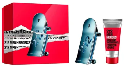 Obrázok produktu pre 212 Heroes Darčeková sada 90 ml EDT + 100 ml Duschgel