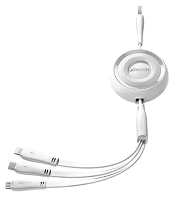Produktbild von JOYROOM S-A40, 1 m, Lightning, USB C, Stecker, Stecker, Weiß
