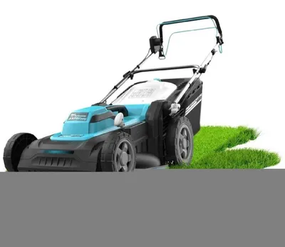 Image de Tondeuse à gazon filaire de 2000 W. Largeur de coupe 46 cm. Entraînement automatique. Système Z-Tech de réglage de la hauteur. 4 en 1 avec mulching. Roues arrière XL. Suivi avec technologie BeltDrive.