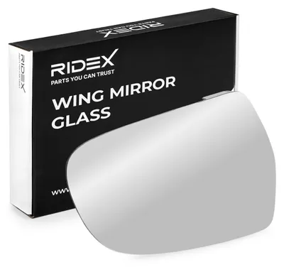 Produktbild von RIDEX Spiegelglas Außenspiegel Rechts für AUDI A4 Avant (8K5, B8) Beheizt Konvex 1914M0182