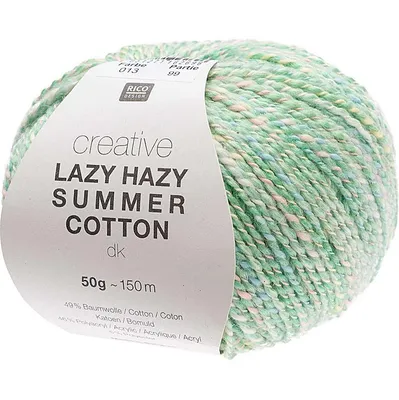 Produktbild von Rico Creative Lazy Hazy Summer Baumwolle Dk Grün