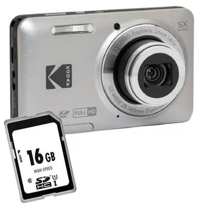 Produktbild von Kodak FZ55 silber Digitalkamera Kleines