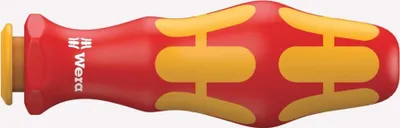 Produktbild von Wera 050-03990001 VDE-Wechselklingenhalter 817 VDE, rot/gelb