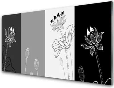Produktbild von Küchenrückwand aus Glas 100x50cm Spritzschutz Abstrakt Kunst