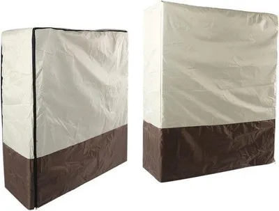 Produktbild von Famanu Aufbewahrungshülle für Klappbetten - Wasserdicht, langlebig, grau 85x33x107cm
