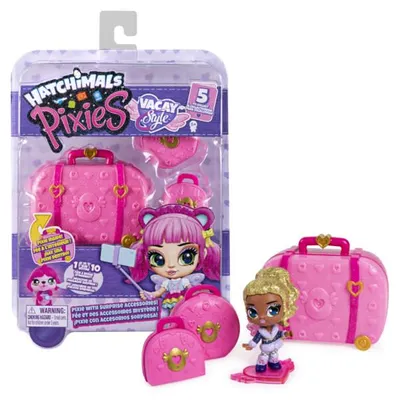 Produktbild von SPIN MASTER Hatchimals Pixies Puppenset mit Zubehör im Überraschungskoffer