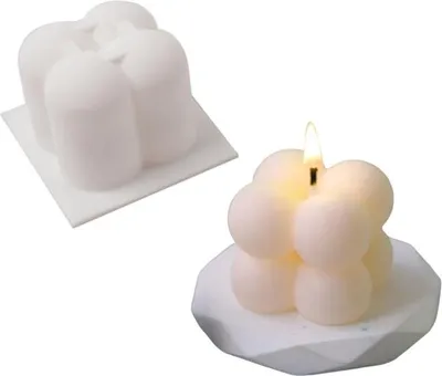 Produktbild von Silikonform für kleine Blasenkerzen
