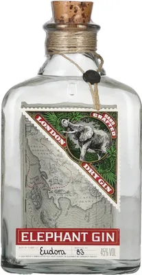 Produktbild von Elephant London Dry Gin | 45 % vol | 0,5 l