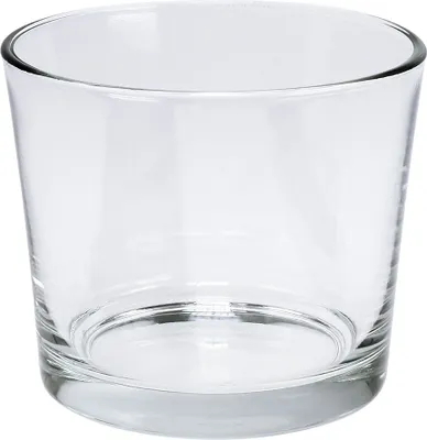 Produktbild von 12er Set Glastöpfe Ø10cm, Klar - Vielseitig einsetzbare Dekogläser für Tischdeko, Event & Heim, 12 Stück