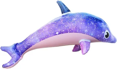 Produktbild von Großer aufblasbarer Delphin | Spielzeug für den Außenpool | Wasseraktivität für Vorschulkinder