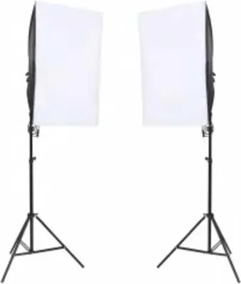 Obrázek produktu pro sada fotoateliéru vidaXL s osvětlením, pozadím a reflektorem