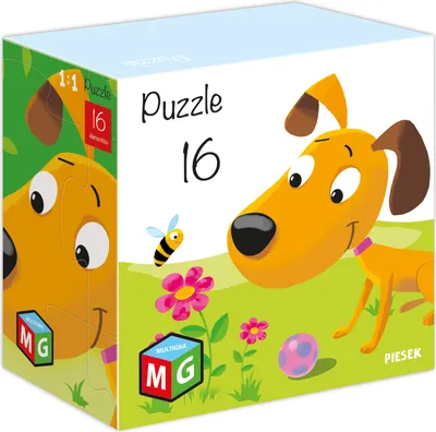 Obrázok produktu pre MULTIGRA Puzzle 16 dielikov Pes 05648
