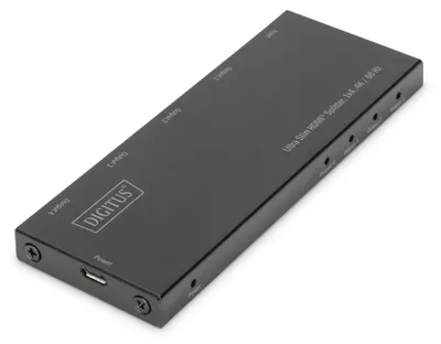 Produktbild von DIGITUS Ultra Slim HDMI® Splitter, 1x4, 4K / 60 Hz