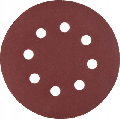Immagine prodotto di Carta abrasiva in rotolo con 8 fori, 125 mm, grana P400, 10 pezzi Polax