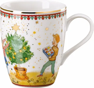 Produktbild von Hutschenreuther Sammelkollektion 24 - Weihnachtsleuchten - Becher mit Henkel 02476-727474-15505