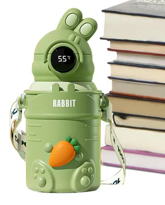 Immagine prodotto di Borraccia per bambini, senza BPA, con cannuccia