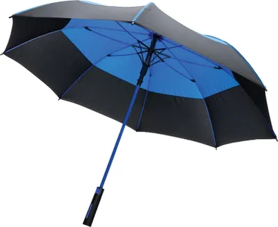 Produktbild von XD Collection - "Impact Aware" rPET (Recyceltes Polyethylen-Terephthalat) Automatisch Sturmfest Stockschirm XD914 (Einheitsgröße) (Blau)