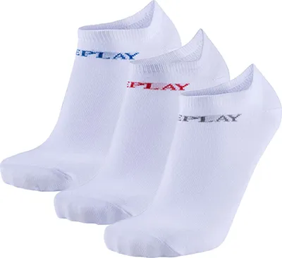 Obrázek produktu pro Replay C100628 | Ponožky s vložkou (3 páry) 35/38 až 43/46 - Barva: bílá - Velikost: 43/46