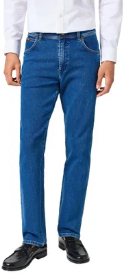 Obrázek produktu pro WRANGLER - Džíny pánské - Střih Authentic Straight - Model Texas - Barva Midnight Shadow