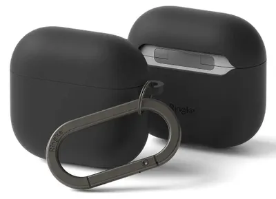 Obrázek produktu pro Ringke Silikonová sluchátka Apple Airpods 4 černá