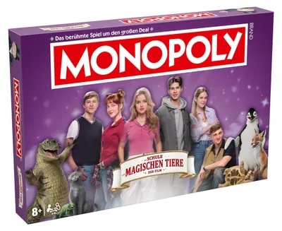 Produktbild von Monopoly Schule der magischen Tiere Brettspiel Deutsch 8+ Gesellschaftsspiel