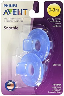 Produktbild von Avent Soothie Schnuller 0-3 Monate, Blau