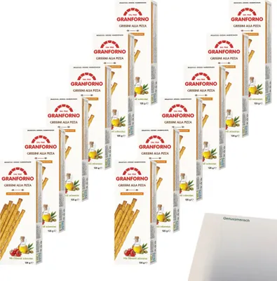 Produktbild von Knusprige Grissini Pizza mit Olivenöl VPE (12x125g Packung) + usy Block