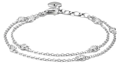 Produktbild von Thomas Sabo Armband Damen Doppelreihig Zirkonia Silber A2216-051-14