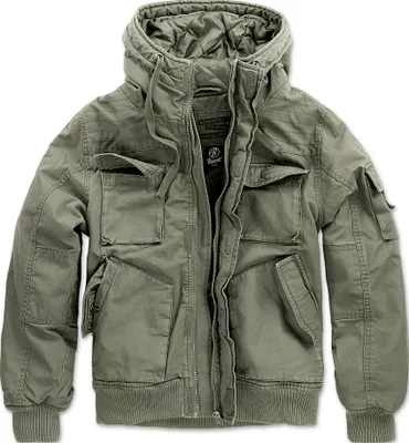 Produktbild von Brandit Winterjacke Herren Bronx oliv Basics 100% Baumwolle XL