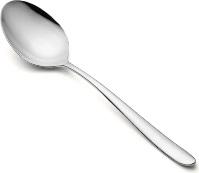 Image de Cuillère à servir Arcos Berlin 561800 monobloc en acier inoxydable 18/10 d'une seule pièce, épaisseur 3 mm et lame de 26,5 cm en carton