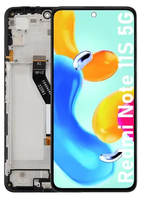 LCD-Display mit Rahmen für Xiaomi Redmi Note 11S 5G