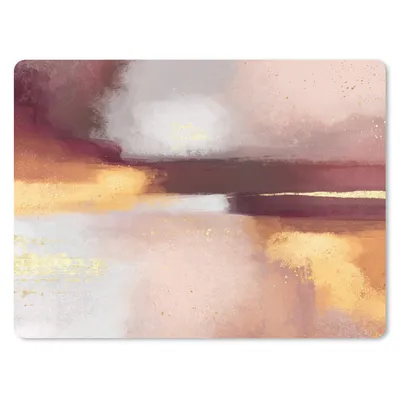 Produktbild von MuchoWow® Mauspad Mousepad Malen - Abstrakt - Pastell 23x19 cm - Mousepads - Maus Mat - Pad - Mausunterlage - Schreibtischunterlage - Mauspad