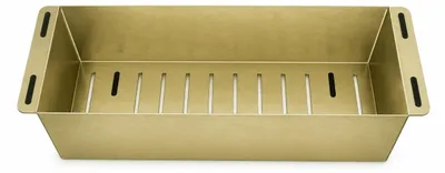 Immagine prodotto di Pure.Sink, vaschetta di scarico per lavello, finitura oro, modello COL-Gold