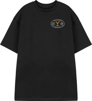 Obrázok produktu pre Yellowstone - Pánske tričko s krátkym rukávom "Ride For The Brand" NS8944 (S) (Black)