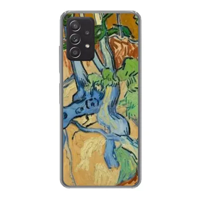Produktbild von MuchoWow® Handyhülle Schutzhülle Hülle für Samsung Galaxy A53 5G Baumwurzeln - Vincent van Gogh Silikon Softcase Handy Hülle - Schutzabdeckung