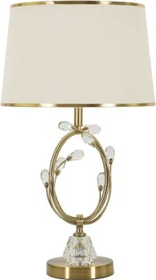 Obrázek produktu pro Mauro Ferretti Versailles stolní lampa E27 Ø 36x60 cm bílé zlato