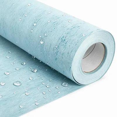 Obrázek produktu pro Rolka hydroizolační fólie o rozměrech 1x10 metrů, separační podložka, hydroizolační fólie, geotextilie, polyethylen, vodotěsná ochrana pro sprchu, koupelnu a kuchyň