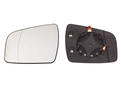 Produktbild von ALKAR Spiegelglas Außenspiegel Links für OPEL ZAFIRA B (A05) Beheizbar Asphärisch 6431445