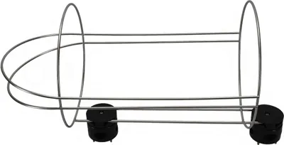 Produktbild von Fenderkorb Edelstahl zur Befestigung an 20-25mm Reling auf Booten, Ø 180, 220, 250, 340 mm, Körbe beliebig kombinierbar Größe: Relingbefestigung