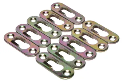 Produktbild von 10x Bilderhaken für Bilderrahmen Haken Halterung Zackenaufhänger 8-13 (16x44mm)