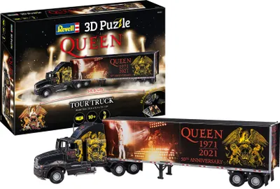 Image de Revell Queen 3D Puzzle Truck & Trailer REV00230