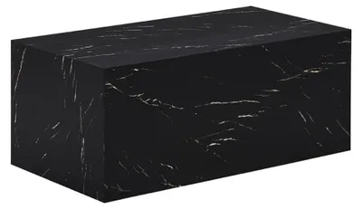 Produktbild von HOME DELUXE - Couchtisch Amiri L - Farbe: Schwarz, Größe: 95 x 50 cm, MDF Platte, bereits fertig montiert I Wohnzimmertisch Beistelltisch Sofatisch