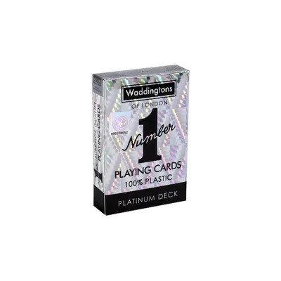 A product shot of a deck of playing cards.