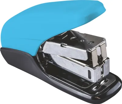 Produktbild von Mini Heftgerät / Heftmaschine + 640 Heftklammern / Farbe: schwarz-blau